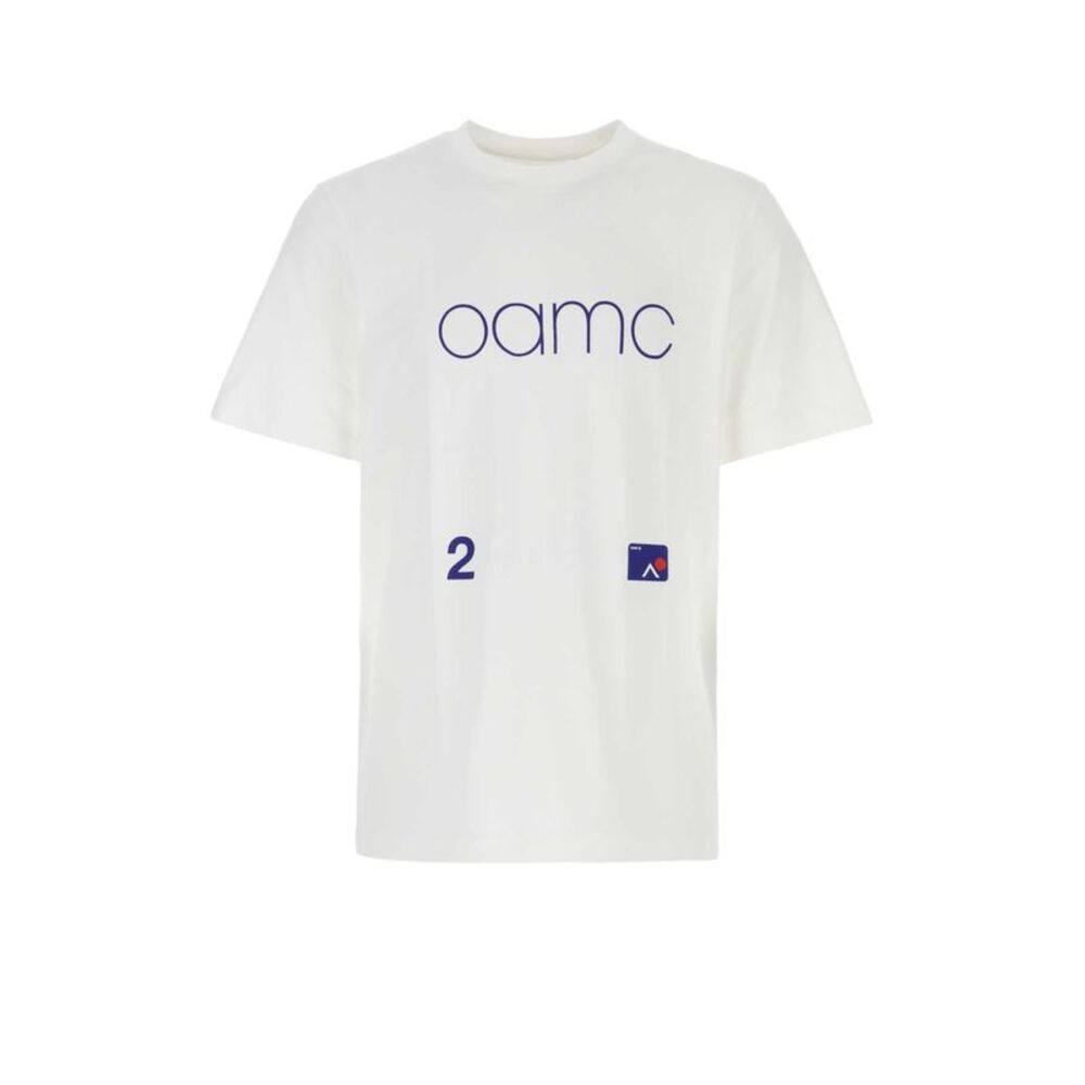 Oamc Men White Cotton Oversize T-Shirt